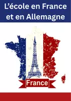 Vorschau - Arbeitsblätter - Französisch Leseverständnis Schule in Frankreich und Deutschland – compréhension écrite - Deckblatt
