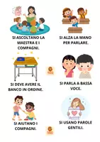 anteprima - Materiale di supporto/inclusione - Regole della scuola_maestra TeresaValente - Pagina di copertina