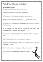 anteprima - Esercizi - Le regole della pallacanestro - Pagina 1