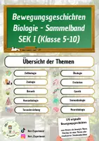 Vorschau - Text - Biologische Bewegungsgeschichten Sammelband SEK I - Deckblatt
