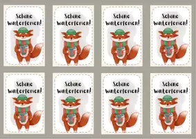 Vorschau - Anderer Materialtyp - Winterferiengrüße Weihnachtsferien Grüße - Seite 3