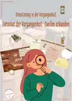 Vorschau - Stundenentwürfe - Spuren der Geschichte – Handlungsorientierte Quellenstunde (Geschichte, Klasse 5/6) - Deckblatt