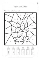 Vorschau - Arbeitsblätter - Rechnen und Malen ZR 100 Herbst differenziert Materialpaket - Seite 3