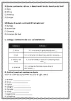 anteprima - Esercizi - Identificare i continenti tramite forme e posizioni relative - Pagina 3