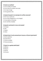 anteprima - Esercizi - Riconoscere confini e continenti: una mappa per la classe IV - Pagina 2