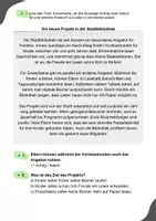 Vorschau - Arbeitsblätter - Leseverstehen B1 – 10 Texte mit Aufgaben (DaF/DTZ) - Seite 1