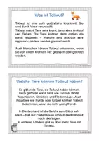 Vorschau - Arbeitsblätter - Belehrung Tollwut 1.+2. Klasse mit Arbeitsblatt - Seite 1