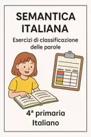 anteprima - Esercizi - Classificazione delle Parole Iponimi e Iperonimi - Pagina di copertina
