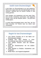 Vorschau - Arbeitsblätter - Belehrung Gefahren beim Drachensteigen 1.+2.Klasse - Seite 1