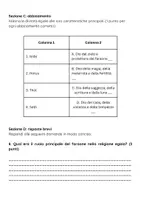 anteprima - Compiti in classe/Test - Esame: Pratiche religiose egizie - Pagina 3