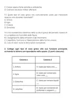 anteprima - Compiti in classe/Test - Esame: Riconoscere l'arte antica greca - Pagina 2