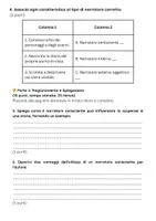 anteprima - Compiti in classe/Test - Esame di Italiano: Tecniche Narrative - Pagina 2