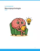 Vorschau - Unterrichtsreihen - Neuropsychologie – Unterrichts- und Lernmaterial (Sek II & Hochschule) - Deckblatt