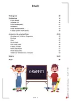 Vorschau - Mal- und Bastelvorlagen - Das große Graffiti-Schulmalbuch Grundschule | Kreatives Malen, Zeichnen, Buchstaben, Street Art, Gestaltung | Kunst Grundschule Klasse 1-4 - Seite 3