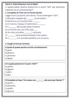anteprima - Esercizi - Raccolta di materiali: parole con "ghi" - Pagina 1