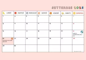 anteprima - Flashcard - CALENDARIO DA PARETE PER AULA - Pagina 3