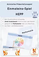 Vorschau - Spiele - Einmaleins-Spiel - HEPP das animierte Spiel - Deckblatt