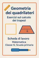 anteprima - Compiti in classe/Test - Raccolta di materiali Matematica: trapezi - Pagina 1