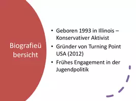 Vorschau - Präsentationen/Tafelbilder - Charlie Kirk - Utah | Präsentation | SEK II - Seite 1