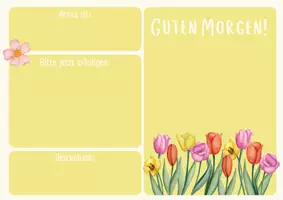 Vorschau - Präsentationen/Tafelbilder - Tafelbild: Frühling - Seite 3