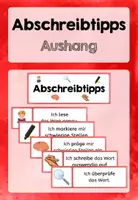 Vorschau - Poster - Abschreibtipps - Aushang - Deckblatt