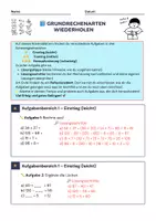 Vorschau - Arbeitsblätter - 🎯 Fit in die Grundrechenarten – direkt zum Schuljahresstart! - Seite 2