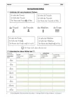 Vorschau - Arbeitsblätter - Häufige Wörter richtig schreiben _ Druckschrift ab Kl. 1 - Seite 2