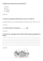 anteprima - Compiti in classe/Test - Esame: storia dell'antica Roma (i sette colli di Roma) - Pagina 2