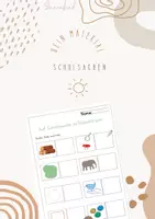 Vorschau - Arbeitsblätter - Klassenzimmer Schatzsuche_Schulanfag_Vorschule - Deckblatt