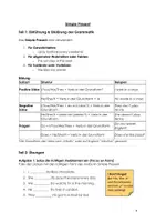 Vorschau - Arbeitsblätter - Simple past, simple present uvm. Grammatiksammlung - Seite 3
