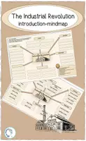 Vorschau - Arbeitsblätter - Geschichte-bili-Industrial Revolution-introduction-mindmap - Deckblatt