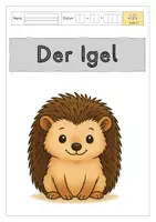 Vorschau - Arbeitsblätter - Der Igel - Sachunterricht (1.Klasse) - Seite 2