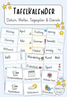 Vorschau - Poster - Tafelkalender - Datum, Wetter, Tagesplan & Dienste - Deckblatt