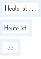 Vorschau - Poster - Tafelkalender - Datum, Wetter, Tagesplan & Dienste - Seite 1