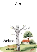 Aperçu - Matériel pour travaux manuels / dessin - Livret Abécédaire d'empreintes - Page 2