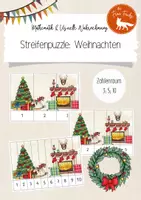 Vorschau - Spiele - Streifenpuzzle: Weihnachten ZR3, ZR5, ZR10) - Deckblatt