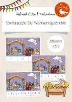 Vorschau - Spiele - Streifenpuzzle: Weihnachtsgeschichte (ZR3, ZR5, ZR10) - Deckblatt