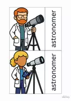 Vorschau - Bildkarten - Vokabulary picture cards: Jobs - Seite 3