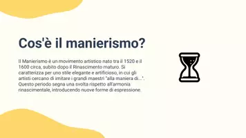 anteprima - Presentazioni / Lavagne - Artisti manieristi e loro caratteristiche - Pagina 2