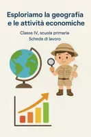 anteprima - Esercizi - Esploriamo la geografia e le attività economiche - Pagina di copertina