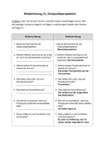 Vorschau - Arbeitsblätter - Übereckperspektive Arbeitsblatt Tandembogen ab Kl.9 - Seite 1