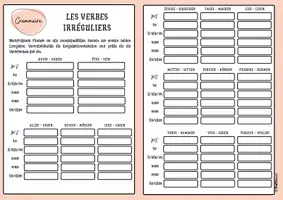 Vorschau - Arbeitsblätter - Grammaire - Les verbes irréguliers À plus! 1+2 - Seite 1