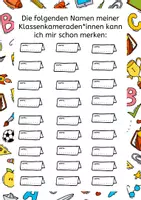 Vorschau - Anderer Materialtyp - Willkommen - neue Schüler*in in der Klasse - Seite 3