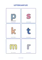 Voorbeeld - Magneettoppers letters en klanken - Pagina 2