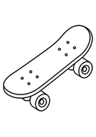 Vorschau - Mal- und Bastelvorlagen - Ausmalbilder Thema Skateboards - Grundschule - Bastelvorlagen - Seite 3