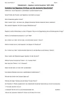 Vorschau - Arbeitsblätter - AB - Napoleon und die Deutschen - Deckblatt