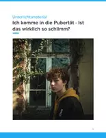 Vorschau - Unterrichtsreihen - Pubertät verstehen – Unterrichtsmaterial Biologie & Sozialkunde Sek I - Deckblatt
