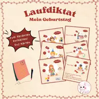 Προεπισκόπηση - Παιχνίδια - Laufdiktat: Mein Geburtstag - Εξώφυλλο