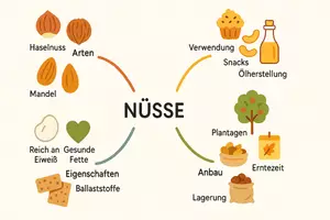 Vorschau - Arbeitsblätter - Arbeitsblatt "Nüsse" + Onlineübung & MP3 + Mindmap - Seite 3