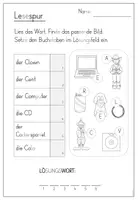 Vorschau - Arbeitsblätter - Buchstabe/Laut - C/c (1.Klasse) - Seite 1